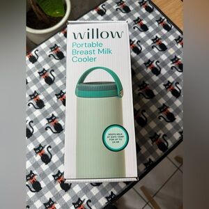 Willow Breast Milk Cooler - Teal and White
